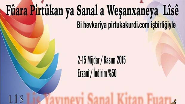 Kürdçe kitaplar sanal fuarda