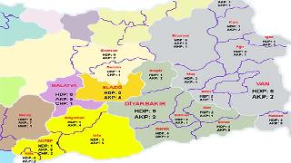 Kuzey Kürdistan'da seçim sonuçları