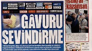 Yeni Akit'in 1 Kasım Manşeti: Gavuru Sevindirme