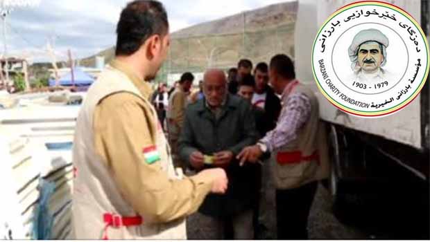 Barzani Vakfı’ndan 10 bin 322 aileye yardım