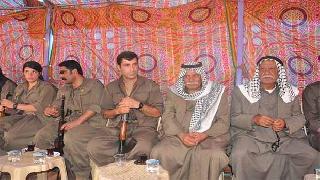 Gerilalar Peşmerge Taziyesinde