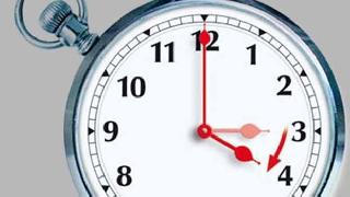 Saatlerinizi geri almayı unutmayın 