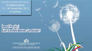 Almanya'da 'Kürt Devleti Neden Gereklidir' konulu etkinlik