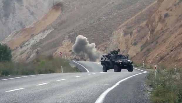 Lice’de mayın patlaması, iki asker hayatını kaybeti