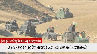 Şengal'e Özgürlük Operasyonu IŞİD'in ikmal hattını kesti