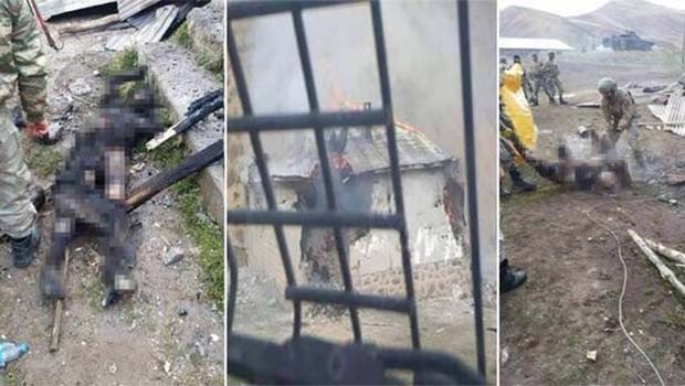 Tendürek'te vahşet: Asker cenazeleri yaktı, sürükledi, halay çekti