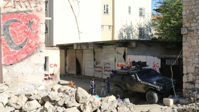 BBC: Silvan'da geriye kalan manzara savaş sonrası gibi