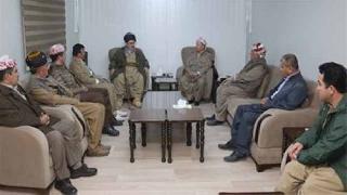 Peşmerge komutanlarından Barzani’ye Şengal kutlaması