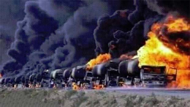 Rusya ve ABD'nin Yeni IŞİD Hedefi: Petrol Tankerleri