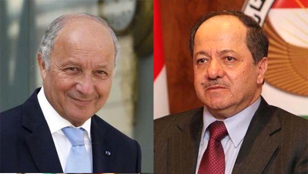 Fransa Dışişleri Bakanı’ndan Başkan Barzani’ye övgü ve teşekkür