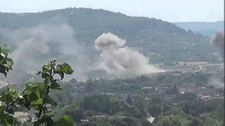 Rusya ve Suriye Güçleri Kürt Dağını Bombalanıyor!