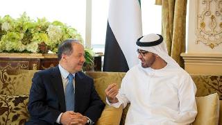 Başkan Barzani, Birleşik Arap Emirlikleri'nde