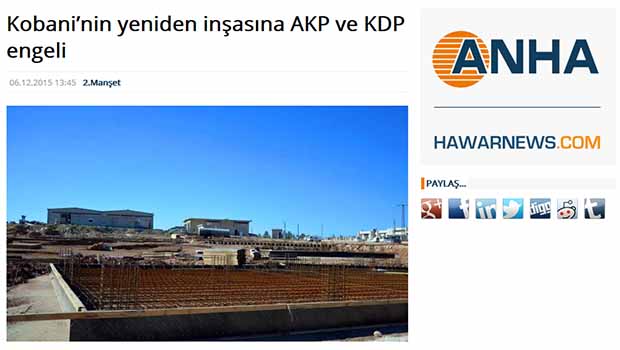 ANHA'dan PDK'yi hedef alan manipülatif bir haber daha