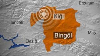 Bingöl'de 4,4 büyüklüğünde deprem