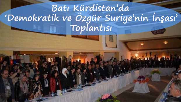 Batı Kürdistan'da Riyad'a alternatif Suriye toplantısı