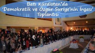 Batı Kürdistan'da Riyad'a alternatif Suriye toplantısı