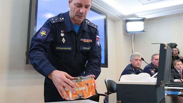 Rusya: Uçağın kara kutusundaki hafıza kartı zarar görmüş