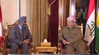 Barzani Kanada Savunma Bakanı ile görüştü