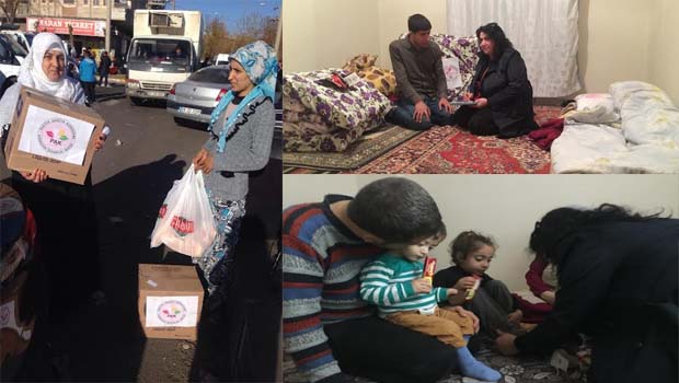 PAK Sur mağdurları için yardımlarını devam ettiriyor