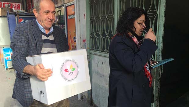 PAK Sur'da Mağdur Olan Aileler İçin Yardım Kampanyası Başlattı
