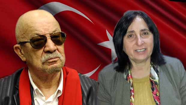 Yalçın Küçük'ün bayrağı Nursel Aydoğan'ın elinde