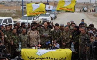 QSD: Son operasyonlarda en az 220 terörist öldürüldü