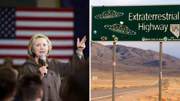 Hillary Clinton: Başkan seçilirsem UFO'yla ilgili gerçeği açıklayacağım