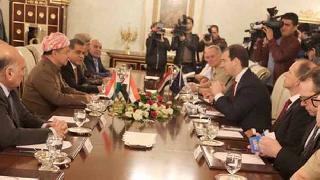 Mesud Barzani Hollanda heyetini kabul etti