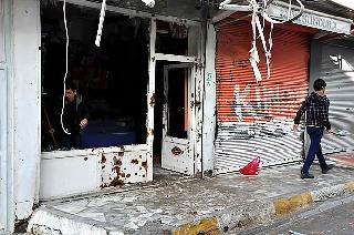 Yasak sonrası Silopi’den yıkım görüntüleri