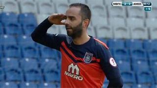 Amedspor'a gol atınca asker selamı verdi