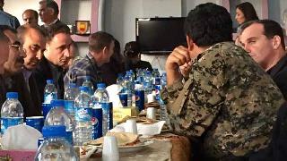 Obama'nın özel temsilcisi Brett McGurk Rojava'daydı