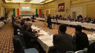 'Kürdistan'da Savaşın Sonlandırılması ve Siyasi Çözüm Perspektifi' Konferansı devam ediyor