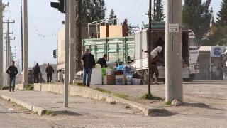 Operasyon sinyali verilen Nusaybin'den göç başladı