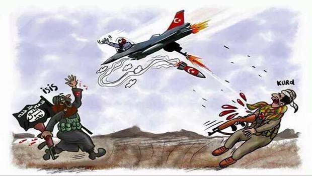 Azez ve Cerablus IŞİD'in elindedir.TC IŞİD, IŞİD TC için savaşıyor!