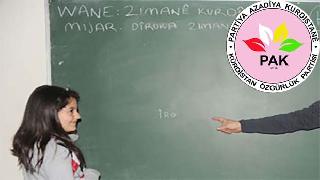 PAK: Çocuklarımızı 'Kürtçe Seçmeli Dersi'ne Kaydedelim