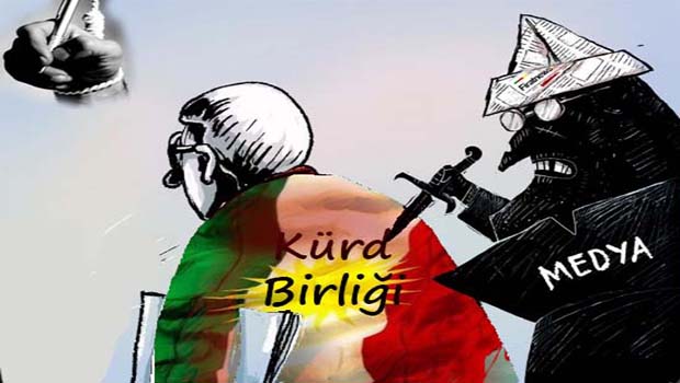 Kürdün birliğinin düşmanı, kurtlaşmış Kürt medyasıdır....
