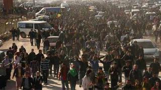 Sur'a yürüyen halka müdahale