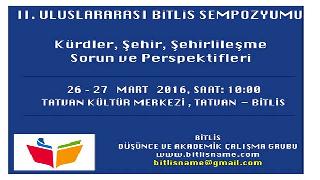 II. Uluslararası Bitlis Sempozyumu Tarihleri Belli Oldu