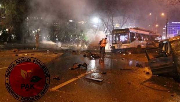PAK: Ankara Saldırı'sını Nefretle Kınıyoruz