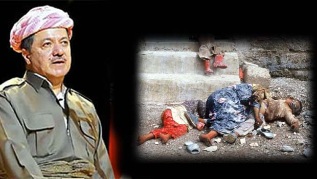 Barzani: Halepçe, Kürdistan’ın sömürgecilerinin vicdansızlığının bir örneğidir