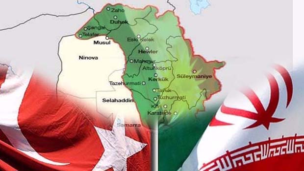 Kürt devleti bölgedeki iki devlet için ciddi bir tehdit