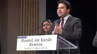 Paris Belediye Sarayı'nda Newroz etkinliği