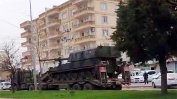 Nusaybin'e askeri sevkiyat