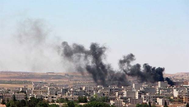 Kobani'de patlama