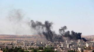 Kobani'de patlama