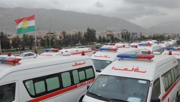 Japonya’dan Şengal’e 30 ambulans 