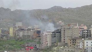 Şırnak güne tank ve top atışlarıyla başladı