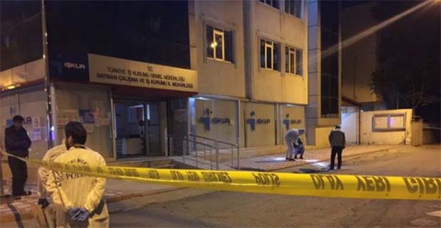 Batman'da İŞKUR binasına bombalı saldırı