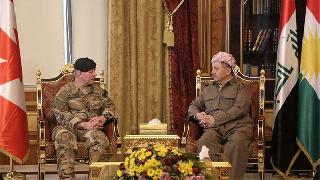 Başkan Barzani, Kanada Genelkurmay Başkanı ile görüştü