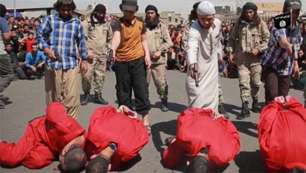 IŞİD'in infazını çocuklar yaptı